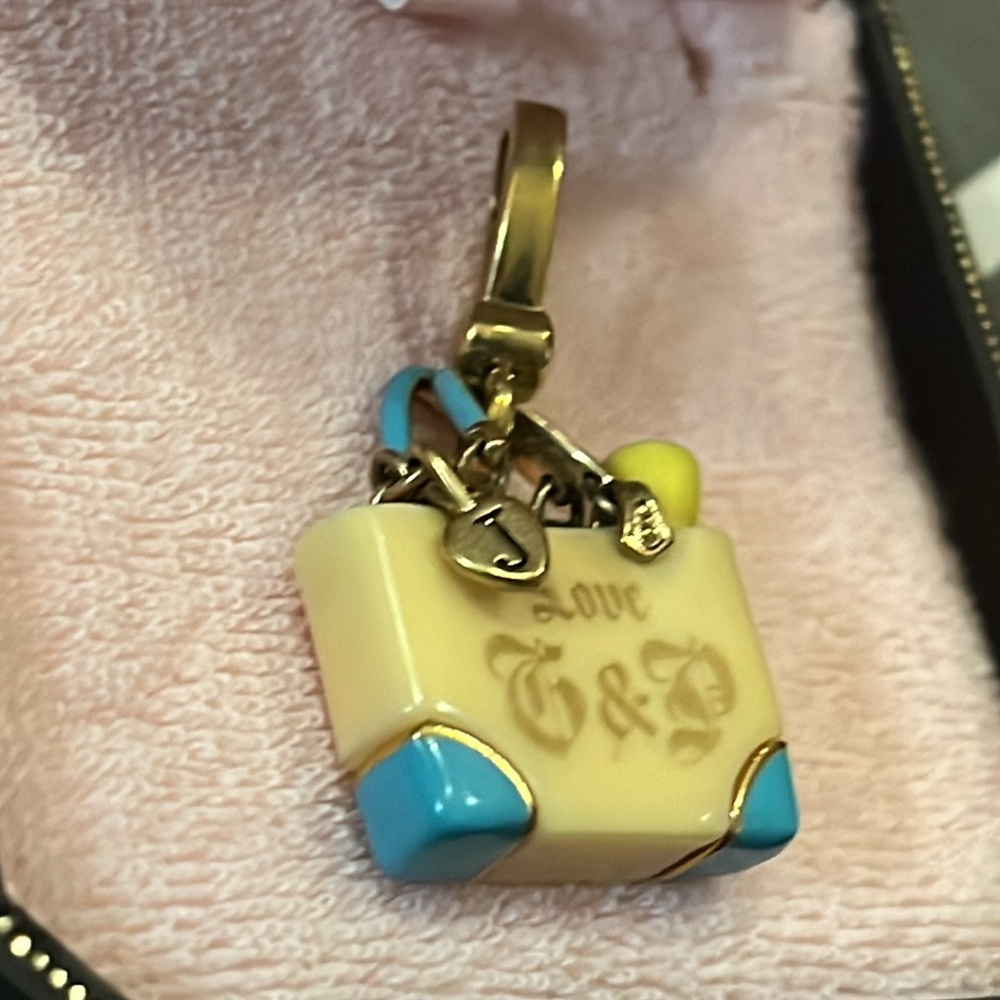 Rare Juicy Couture 2007 Beach Bag Charm - Picture 11 of 13